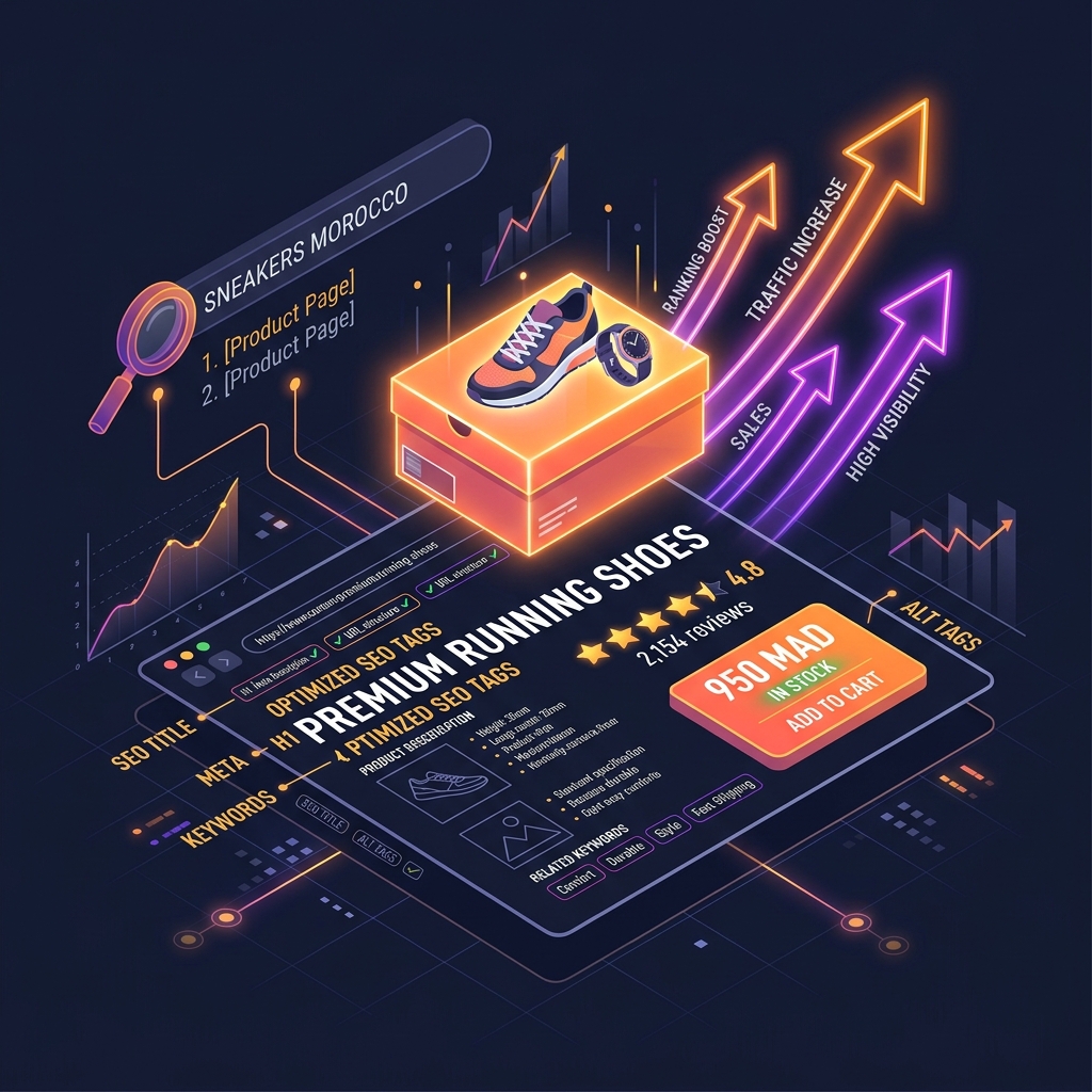 SEO produit : comment faire vendre vos fiches e-commerce (et les faire ranker) au Maroc
